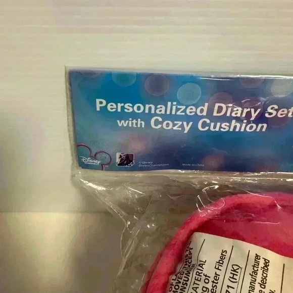 2008 NEW & Unopened in Original Package /Hannah Montana Diary Set Pink / Pillow - Picture 12 of 12